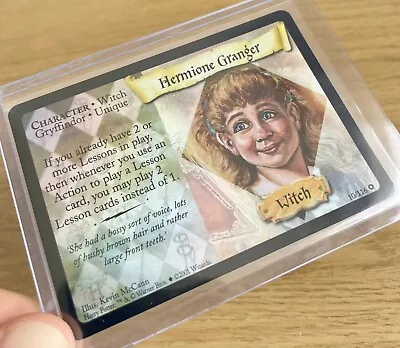 WOTC - Harry Potter Trading Cards 2001 - Hermione HOLO - Sleeved Toploaded. NM • £0.99