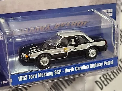GreenLight 1993 Ford Mustang SSP North Carolina Highway Patrol ACME Fox Body • $5.99