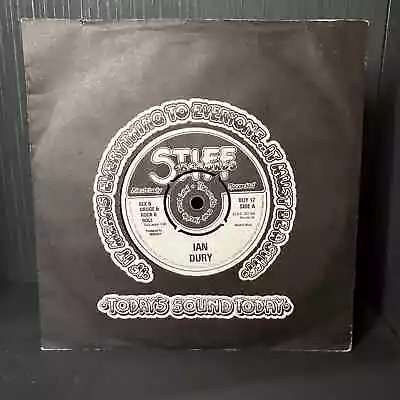 IAN DURY  Sex & Drugs & Rock N Roll / Razzle In My Pocket UK Stiff A1/B2 7  EX+ • £5.95