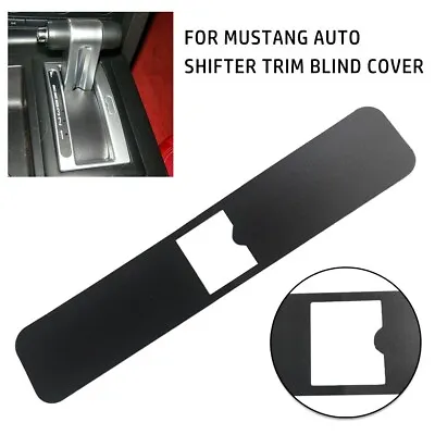 For FORD MUSTANG SHIFT SHIFTER BOOT CONSOLE BEZEL TRIM Dust-Cover Decor Board • $14.26