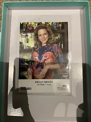 KELLIE BRIGHT *Linda Carter* EASTENDERS NOT SIGNED FAN CAST PHOTO CARD • £6