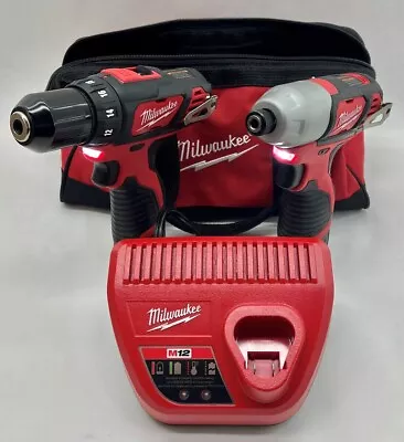 Milwaukee M12 Fuel 2-Tool Combo Kit (HE1042607) • $179.85