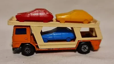 Vintage 1976 Matchbox No.11 Car Transporter Super Fast Lesney England Rare • $28.99