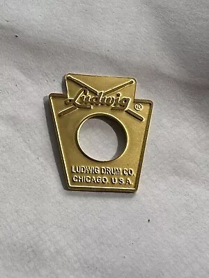 Ludwig 60’s Keystone Drum Badge • $27.99