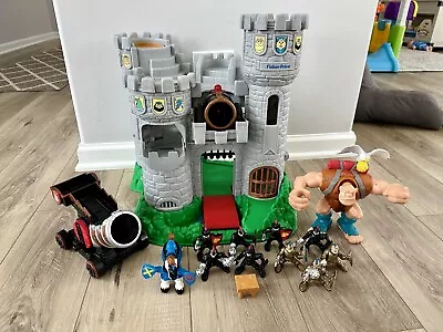 Fisher-Price 1994 Great Adventures Castle Playset And Figures • $101
