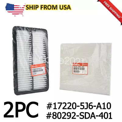 OEM Honda Air Cabin Filter Kit For 18-23 Odyssey 17220-5J6-A10 80292-SDA-A01 • $31.99