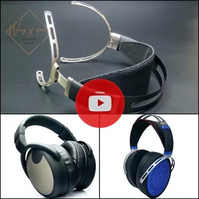 Metal Headband Cushion For Brainwavz HM5 Lindy HF-100 Headset Ear Hooks Head Pad • $73.26
