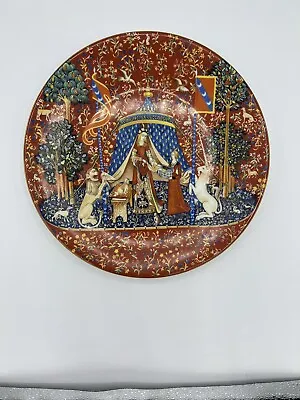 French Limoges Haviland & Parlon Porcelain Plate #1: La Dame A La Licorne • $70