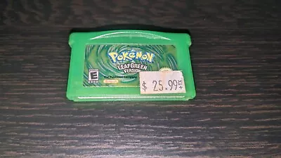 Pokemon LeafGreen Version USA (Game Boy Advance) 2004 Game Cartridge • $96