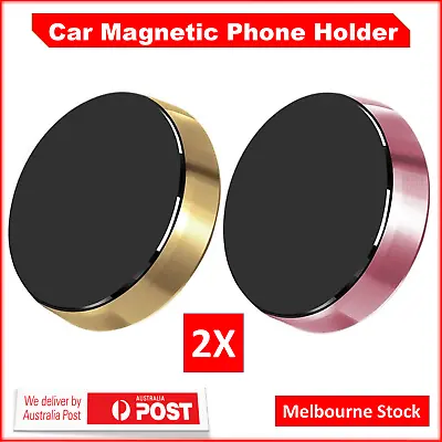 2x Universa Magnetic Magnet Car Phone Holder Dashboard For IPhone15  Pro Max S23 • $3.97