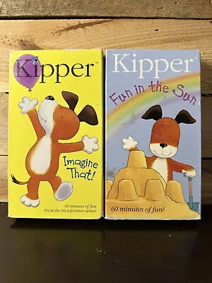 Kipper Fun In The Sun And Imagine That VHS Tapes • $24.99
