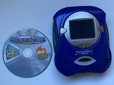 2004 Video Now Color Video Player Hasbro With Spongebob Disc *READ* • $14.99