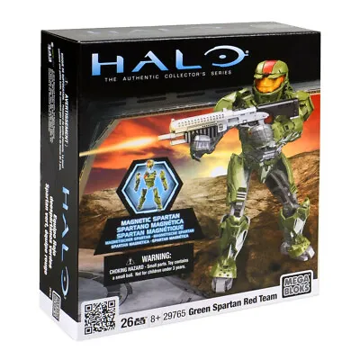 Mega Bloks Halo Wars Green Spartan Red Team 29765 • £80