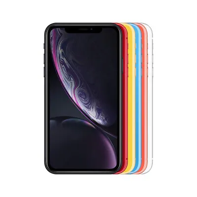 Apple IPhone XR - 64GB 128GB Face ID Unlocked Smartphones - Very Good • $308