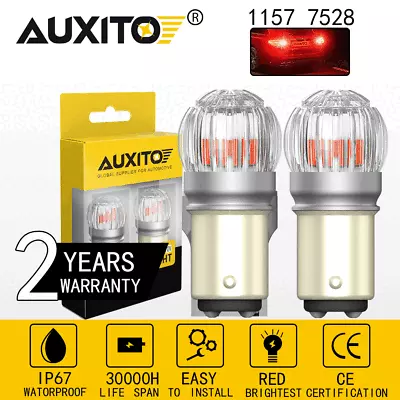 AUXITO 1157 7528 2057 LED Red Stop Brake Light Bulb For Subaru Forester Tribeca • $14.99