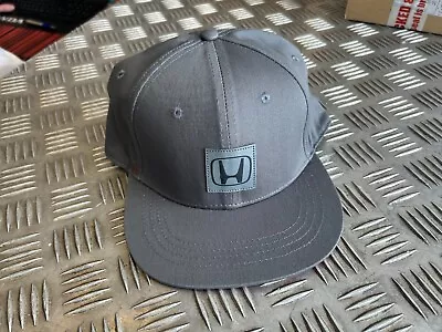 Official Honda Grey Flat Peak Baseball Cap (** Honda Merchandise ** ) • £15.99