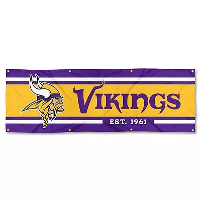 Minnesota Vikings Large 6 Foot Banner • $28.95