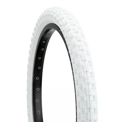 Sunlite MX3 K50 Tire 12-1/2  X 2-1/4  White Kids BMX / Mountain Bike 12  • £16.33