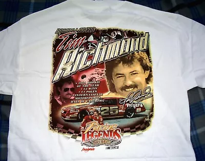 Tim Richmond NASCAR Racing Legend  Born To Race  T-Shirt Men's Size M To XL New • $9.99