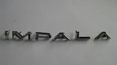 65-66 Chev Impala Letter Quarter Panel Badge 1965 1966 New Chevrolet Emblem • $69.99