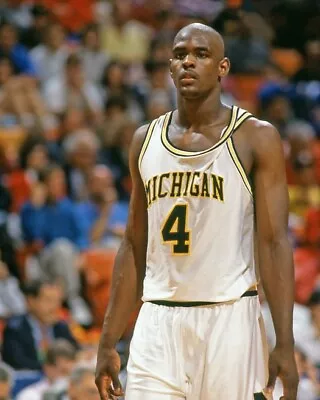 Michigan Wolverines CHRIS WEBBER Glossy 8x10 Photo Basketball Print Poster • $5.49