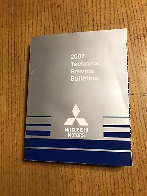 Mitsubishi 1999-2007 OEM Technical Bulletins Shop Service Repair Manual Engine • $49.99