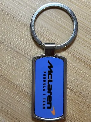 McLaren F Team Keyring Metal Silver • £9.98