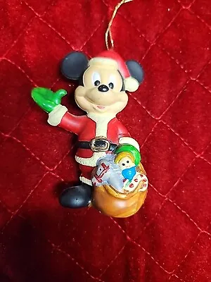 VINTAGE MICKEY MOUSE CHRISTMAS TREE DECORATION Walt Disney  • $8.49
