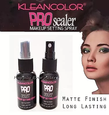 Makeup Setting Spray-Long Lasting MATTE FINISH No Melting *Kleancolor  • $4.70