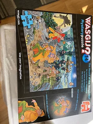 Wasgij Jigsaw 1000 Piece Puzzle. The Hound Of The Wasgijville. • £3.78