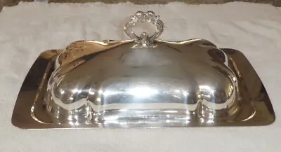 Vintage Silverplate Domed Meat Casserole Serving Platter Cover Lid ONLY    • $20