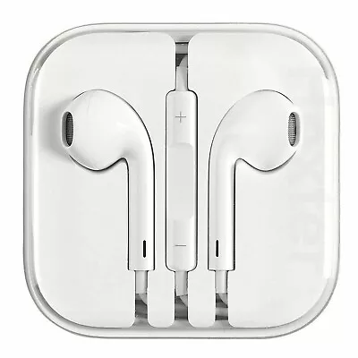 Earphones For Apple IPhone 6 6s Plus 5s IPad Headphones Handsfree With Mic 3.5MM • £2.89