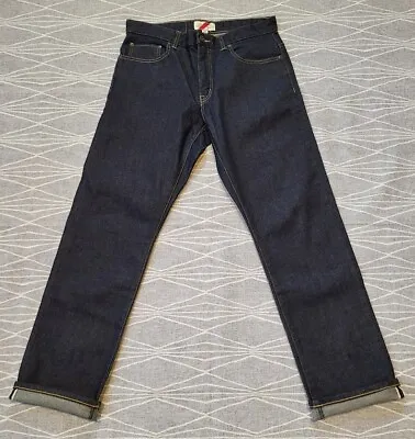 Best Made Co. Selvage Denim Dark Blue Mens Size 32 Waist 30 Length J Crew Noah • $95