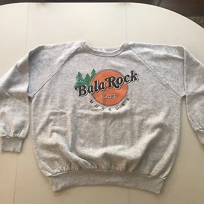 Vintage Sweatshirt Bala Rock Cafe Muskoka Canada • $10