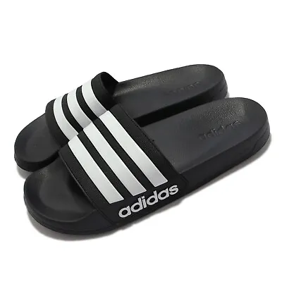 Adidas Adilette Shower Black White Men Unisex Slip On Sandals Slide GZ5922 • $113.30