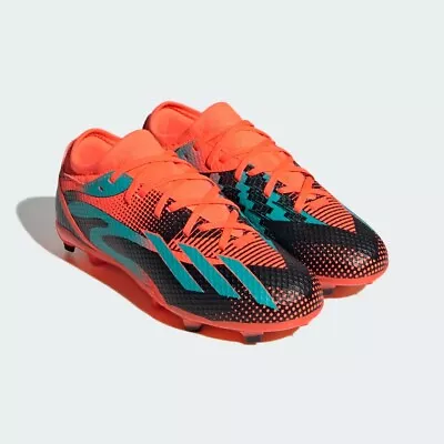 Adidas X Speedportal Messi.3 FG Orange/Mint/Black GZ5145 Youth Multiple Sizes • $39.99