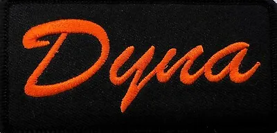 Dyna Motorcycle Embroidered Vest Iron On Patch Harley Biker Chopper O-18 • $6.24