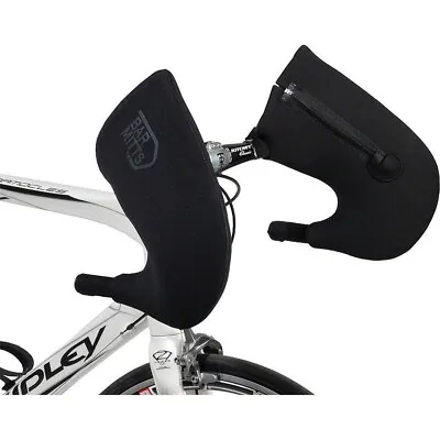 Bar Mitts Dual Position Road Pogie Handlebar Mittens Externally Routed Shimano M • $45