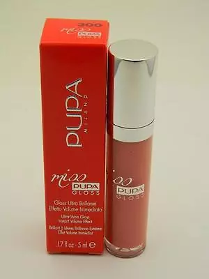 Miss PUPA Lip Gloss Ultra Shine Instant Volume Effect 300 SOFT KISS - 5ml • $23.96