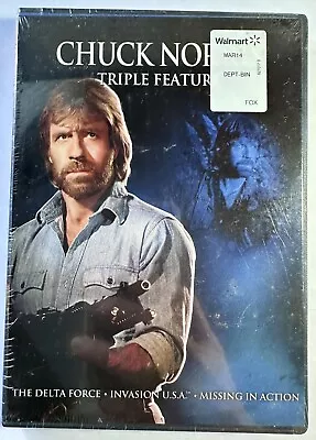 The Delta Force Invasion U.S.A. Missing In Action DVD Chuck Norris 3 Films NEW • $5