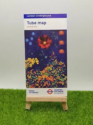 London Underground Tube Map - NEW December 2023 / 24 - 1 Map TFL Current • £1.50