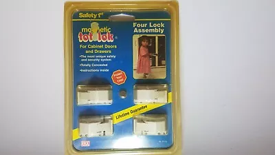 Tot Lok Safety 1st Magnetic Cabinet Child Proofing 4 Pack • $12