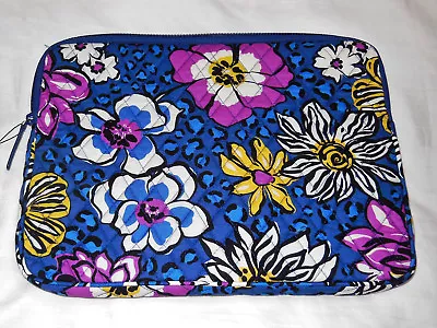 NWT Vera Bradley 13  TABLET SLEEVE In AFRICAN VIOLET 15859-165 MSRP $38  • $12