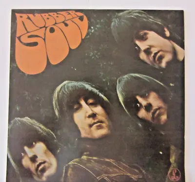 THE BEATLES ''RUBBER SOUL'' VINYL LP- Orange Label-- AUSTRALIAN STEREO • $75