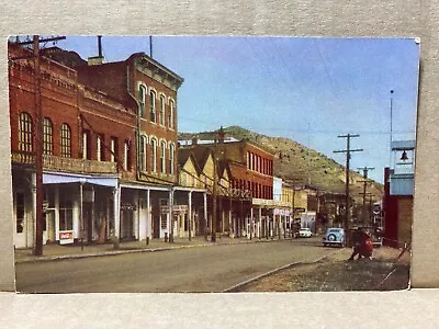 Street Scene Virginia City Nevada Chrome Postcard 441 • $3.50