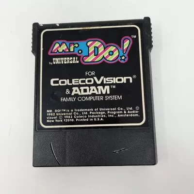 Mr. Do! (Coleco Colecovision) Cartridge Only • $13