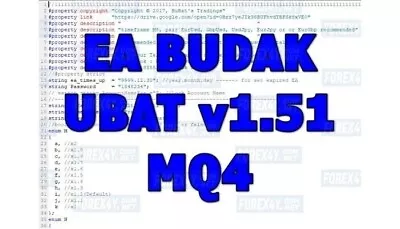 EA Budak Ubat V1.51 (Source Code MQ4) Unlimited MT4 System Metatrader 4 Expert • $9.99