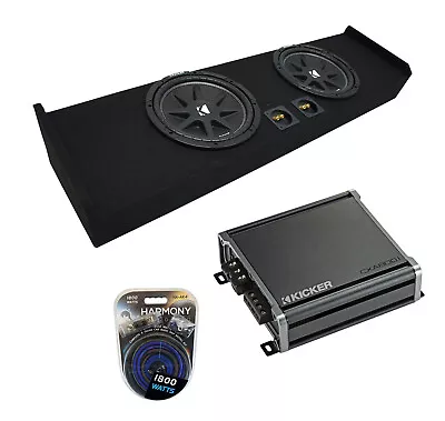 2009-2015 Ford F-150 Super Crew Truck Kicker Comp C10 Dual 10  Sub Box CXA800.1 • $475.95