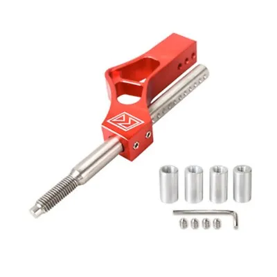 K Tuned Aluminium RED Shift Knob Extension Adjustable Height Lever Extender • $8