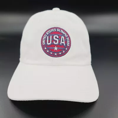 Olympic Team USA United States White Baseball Cap NEW • $18.90